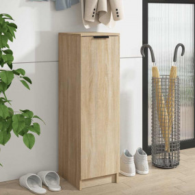 Shoe Cabinet Sonoma Oak Engineered Wood Standard Shoe C...