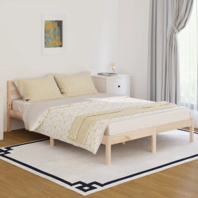Day Bed Natural Wood Solid pine wood Double