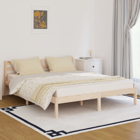 Day Bed Natural wood Solid pine wood King Size
