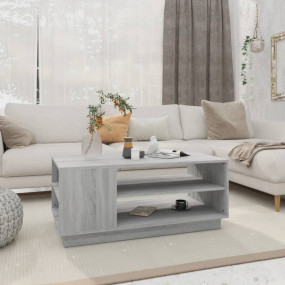 Coffee Table Grey Sonoma Engineered Wood Medium Coffee ...