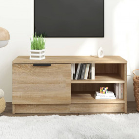 TV Cabinet Sonoma oak Engineered wood 31.5x13.8x14.4 in