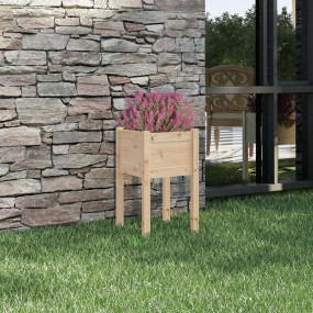Planter Natural Pine Solid Pinewood (Untreated)