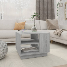 Coffee Table Gray Sonoma Engineered Wood 21.7 in Coffee...