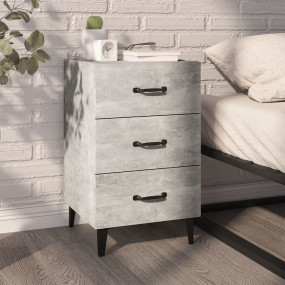 Bedside Cabinet Concrete grey Engineered wood Bedside C...