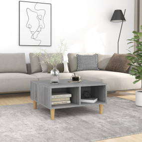 Coffee Table Grey sonoma Engineered wood, solid eucalyp...