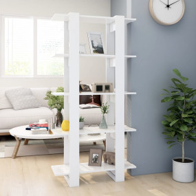 Book Cabinet White Engineered Wood Medium Book Cabinet