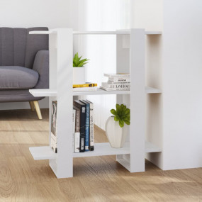 Book Cabinet White Engineered wood Medium Book Cabinet