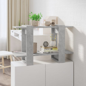 Book Cabinet Concrete grey Engineered wood Medium Book ...