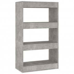 Book Cabinet Concrete grey Engineered wood Medium Book ...