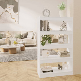 Book Cabinet White Engineered Wood 31.5 x 11.8 x 53.1 i...