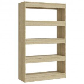Book Cabinet Sonoma oak Engineered wood Medium Book Cab...