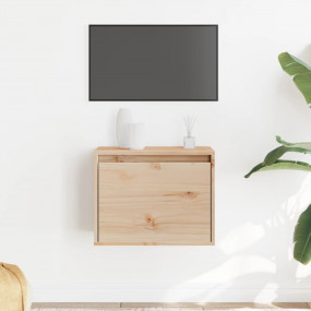 Wall Cabinet Pine Solid pinewood 17.7x11.8x13.8 in Wall...