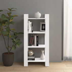 Book Cabinet White Solid pine wood Standard Book Cabine...