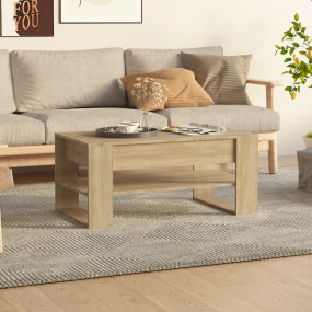 Coffee Table Sonoma oak Engineered wood Medium Coffee T...
