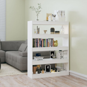 Book Cabinet White Engineered wood Medium Book Cabinet