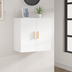 Wall Cabinet White Engineered wood 23.6 in Wall Cabinet