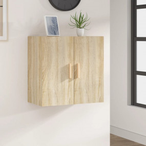 Wall Cabinet Sonoma Oak Engineered Wood 23.6 in x 11.8 ...