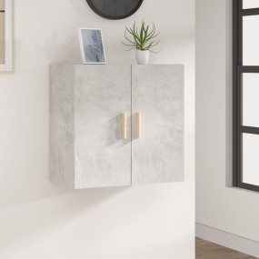 Wall Cabinet Concrete Grey Engineered Wood 23.6x11.8x23...
