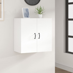 Floating Cabinet White Engineered Wood 23.6 x 12.2 x 23...