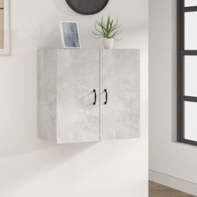 Floating Cabinet Concrete gray Engineered wood