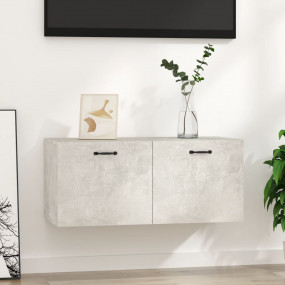 Wall Cabinet Concrete grey Engineered wood Wall Cabinet