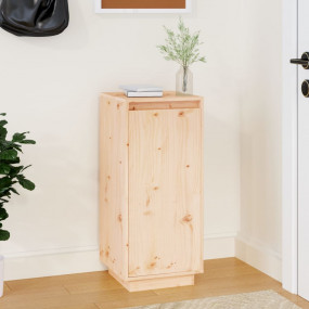 Shoe Cabinet Natural Pine Solid pine wood (untreated) M...