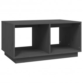 Coffee Table Grey Solid pine wood Medium Coffee Table