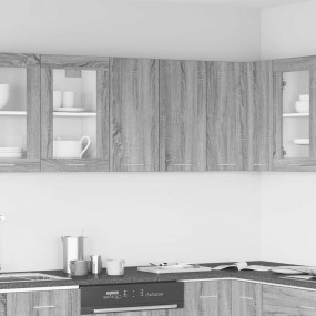 Hanging Cabinet Grey Sonoma Engineered Wood Medium