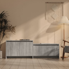 TV Cabinet Grey Sonoma Engineered wood 57.7 x 13.8 x 19...
