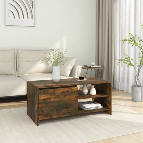 Coffee Table Smoked oak Engineered wood Medium Coffee T...