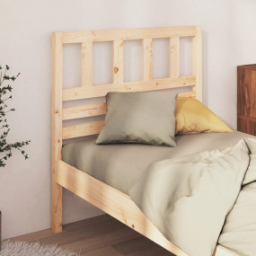 Bed Headboard Natural wood Solid pine wood Standard