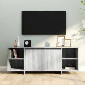TV Cabinet Grey Sonoma Engineered Wood 51.2 in x 13.8 i...