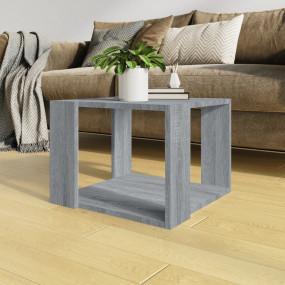 Coffee Table Gray sonoma Engineered wood 15.7 x 15.7 x ...