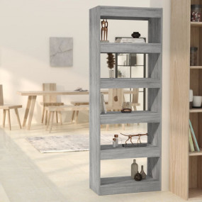 Book Cabinet Grey Sonoma Engineered wood Medium Book Ca...
