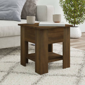 Coffee Table Brown oak Engineered wood Small Coffee Tab...