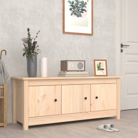 Shoe Cabinet Natural Wood Solid pine wood