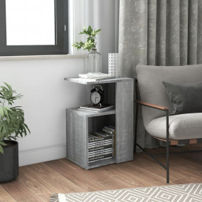 Side Table Grey Sonoma Engineered wood Small Side Table
