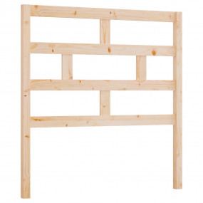 Bed Headboard Natural wood Solid pine wood Medium