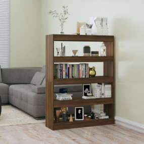 Book Cabinet Brown Oak Engineered wood Medium Book Cabi...