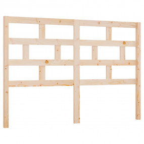 Bed Headboard Solid Pine Wood Decorative Inlays Bed Hea...