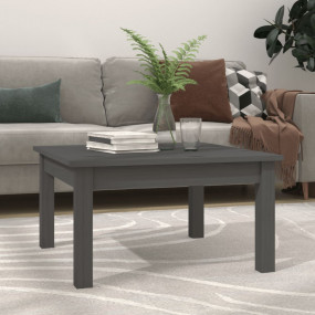 Coffee Table Grey Solid pine wood Medium Simplistic