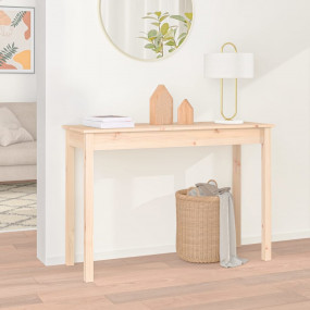 Console Table Pine Solid Pine Wood Large Durable Consol...