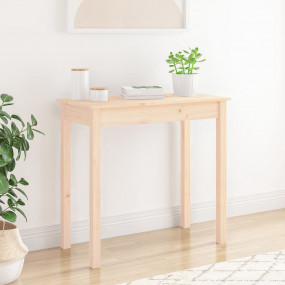 Console Table Pine Wood Solid pine wood Medium Console ...