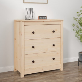 Sideboard Natural wood Solid pine wood Medium Sideboard