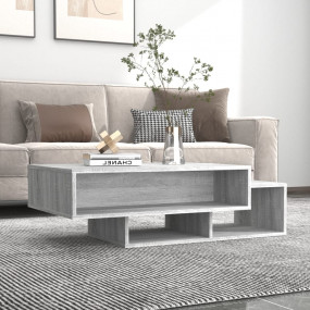 Coffee Table Gray Sonoma Engineered Wood Medium Coffee ...