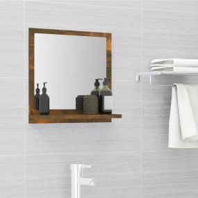 Mirror Smoked Oak Engineered wood, acrylic 15.7 x 4.1 x...