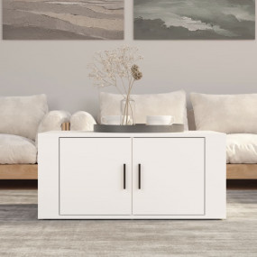 Coffee Table White Engineered wood Medium Coffee Table