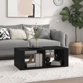 Coffee Table Black Engineered wood Standard Coffee Tabl...
