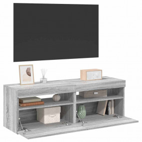 TV Cabinet Set of 2 Grey Sonoma Engineered wood TV Cabi...