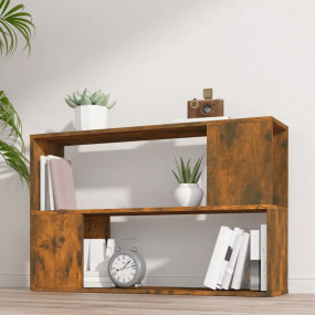 Book Cabinet Book Cabinet Rectangular Modern Smoked Oak...